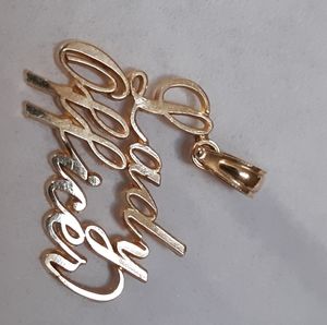 Necklace pendant, 10k gold